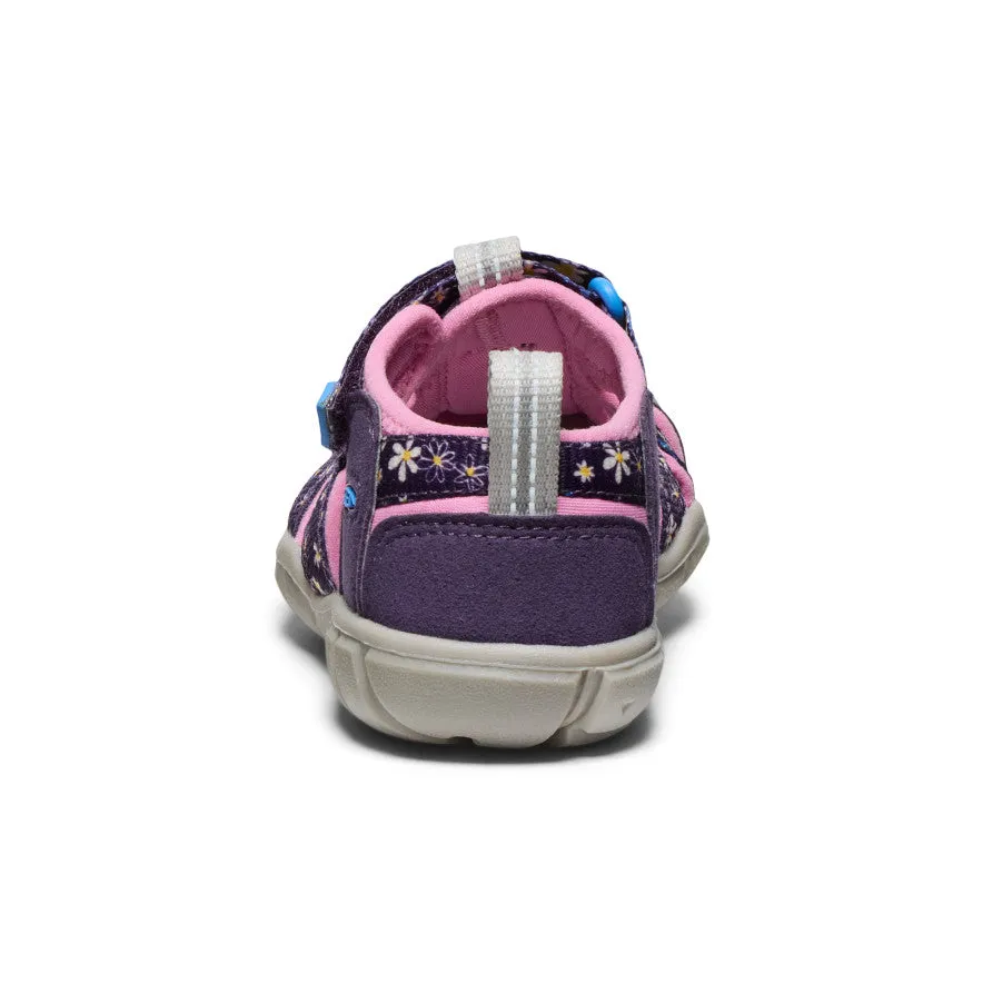 Little Kids' Seacamp II CNX  |  Daisies/Marina Stone Gray Rubber Sole