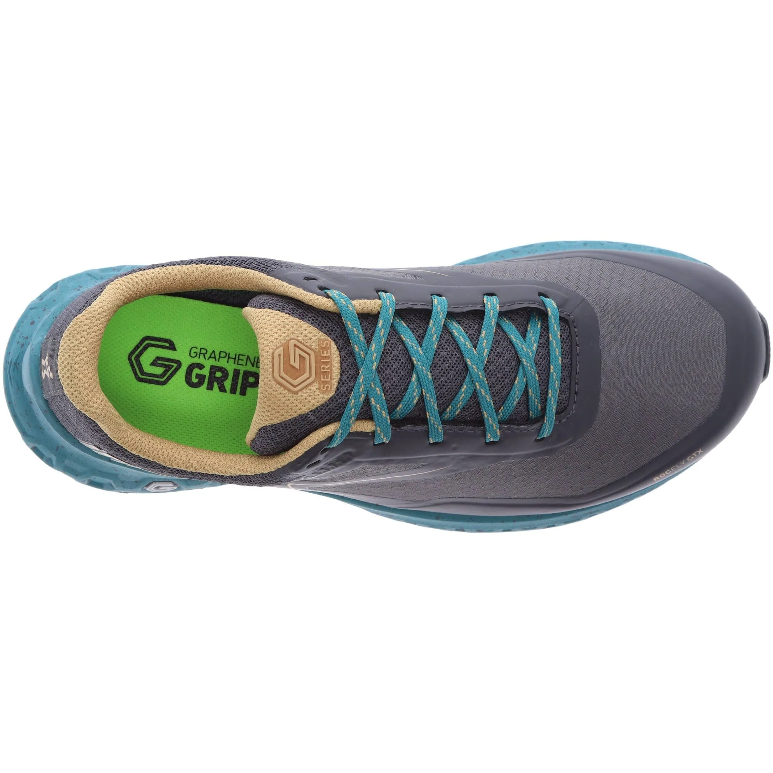 Climb Walk Inov8 RocFly G 350 GORE-TEX Womens Walking Shoes - Grey