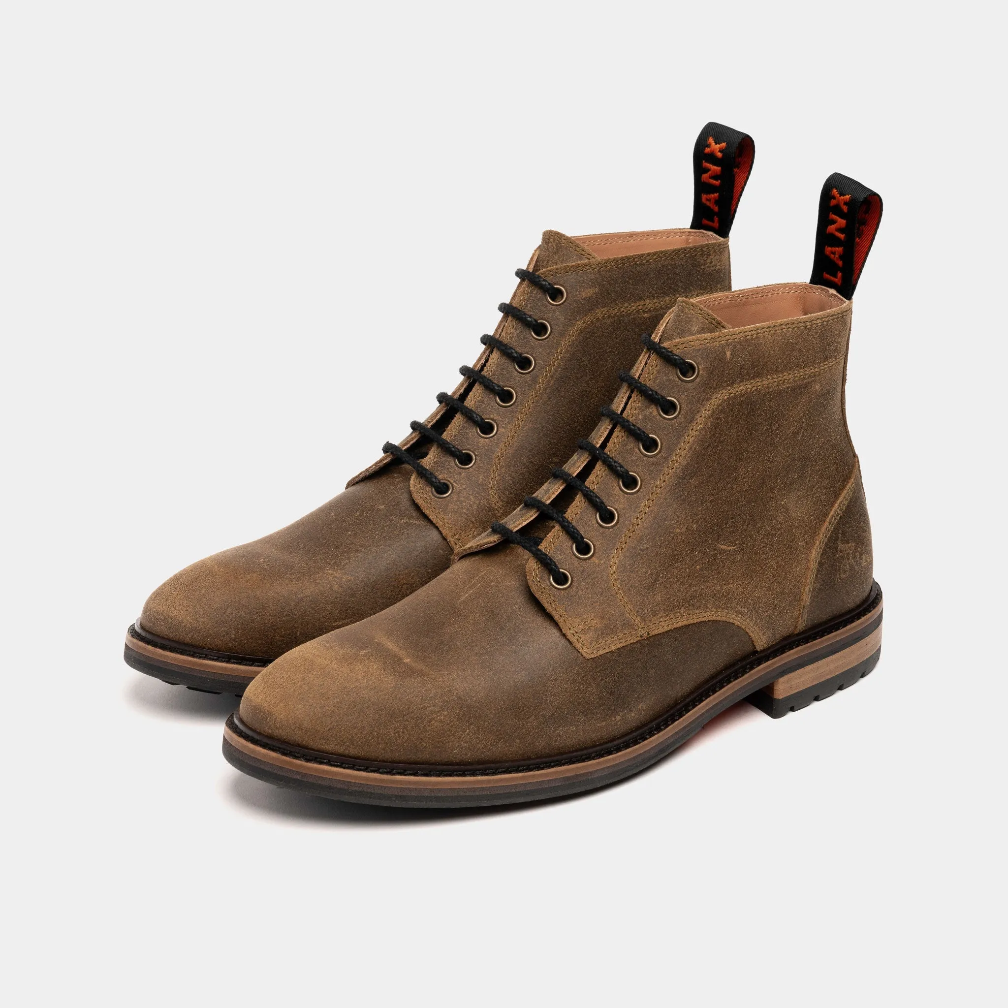 DUTTON // MOLE Leather Comfort Fit Leather Lace