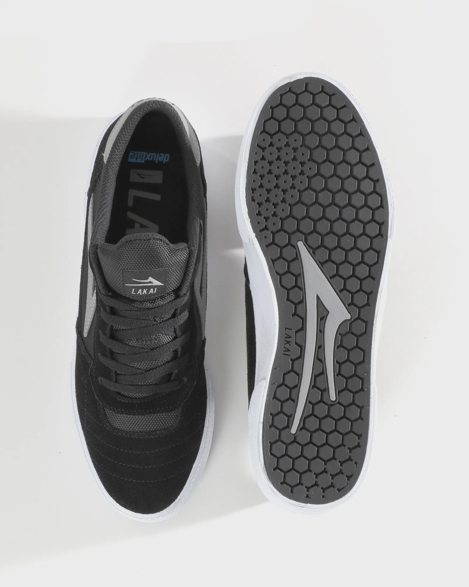 Cambridge - Black/Grey Suede Game Ready Comfort Flex