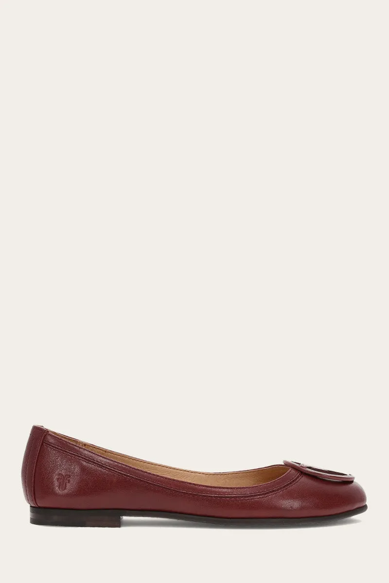 Carson Logo Ballet Red Glow Pearl Shine