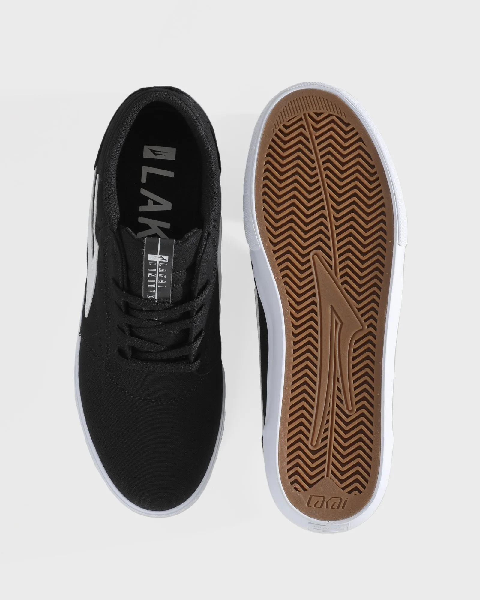 Griffin - Black Canvas Fashion Edge Running