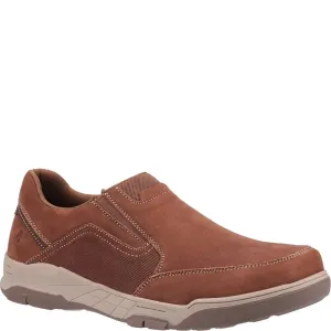 Tan Fletcher Slip-On Shoes True Firm
