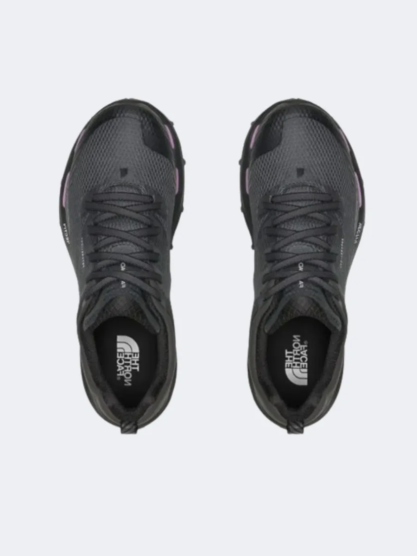 Stable Footing climbing boots The North Face Vectiv Fastpack Futurelight Women Hiking Shoes Black/Asphalt Grey
