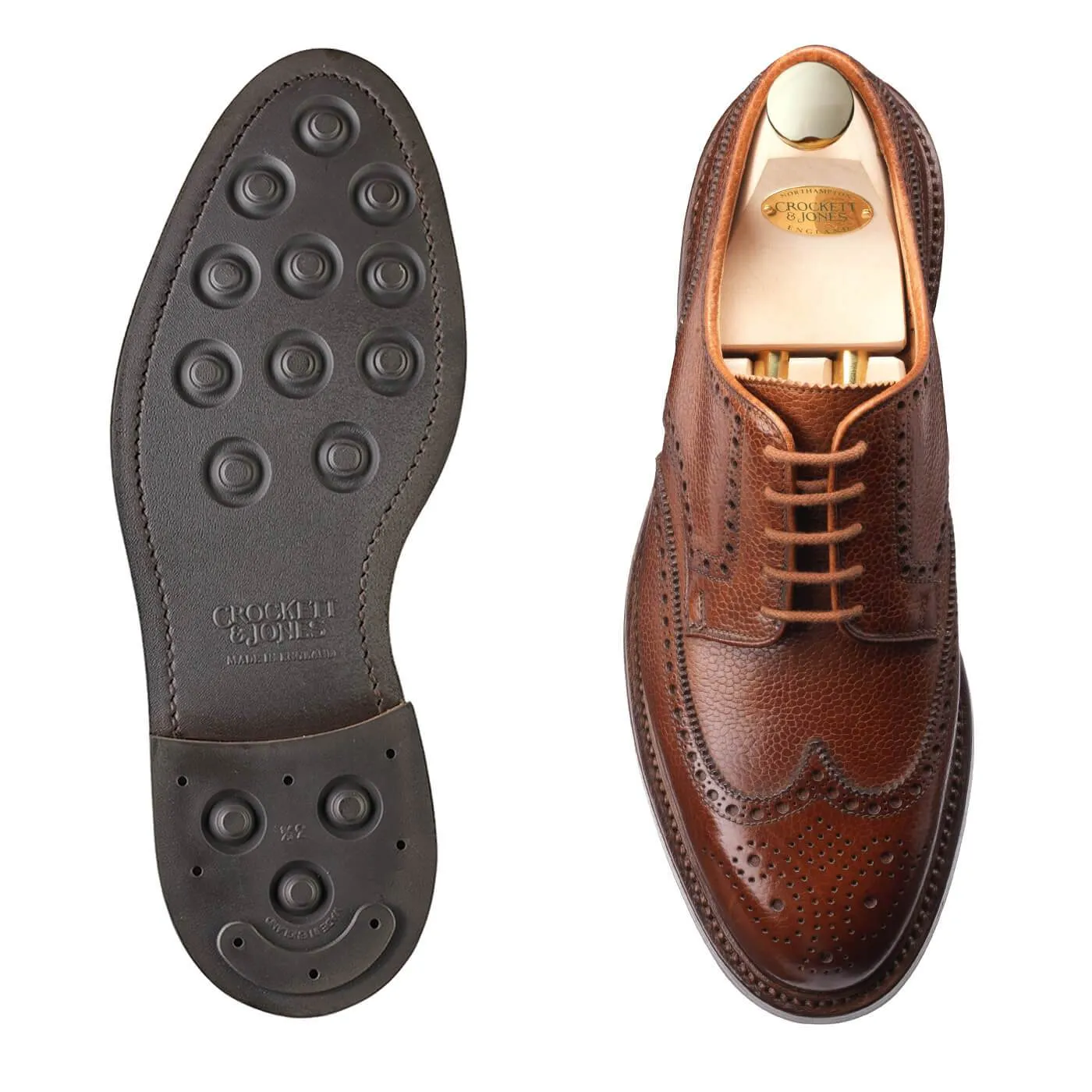 Pembroke Tan Scotch Grain Office Appropriate Effortless Professional Look