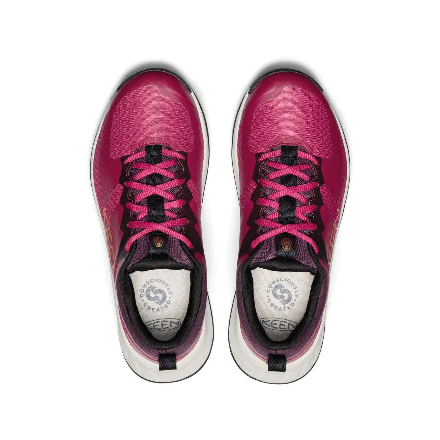 Lean Structure Women's Versacore Waterproof Shoe  |  Beaujolais/Gold Flame