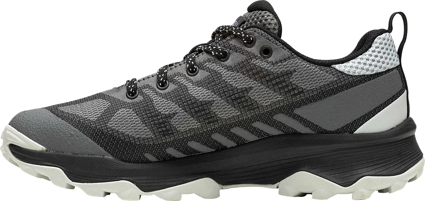 Mud Resistance Back Country Merrell Speed Eco Womens Walking Shoes - Grey