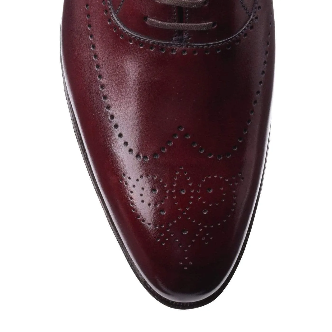 Comfort Step On Leather Finish Weybridge Burgundy Antique Calf