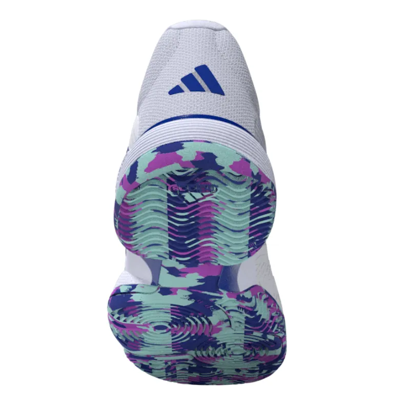 streamlined look Anti Odor Adidas Performance Barricade Junior Tennis Shoes - FTWWHT/LUCBLU/SEFLAQ