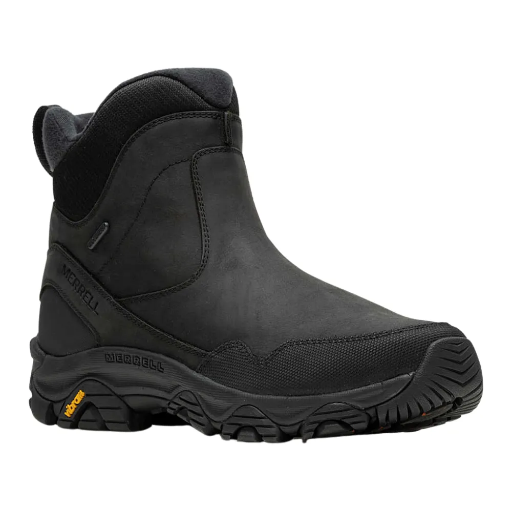 Merrell Coldpack 3 Thermo Tall Zip Waterproof Black Boot (Men's) Chill-Proof Gear Winter Sport