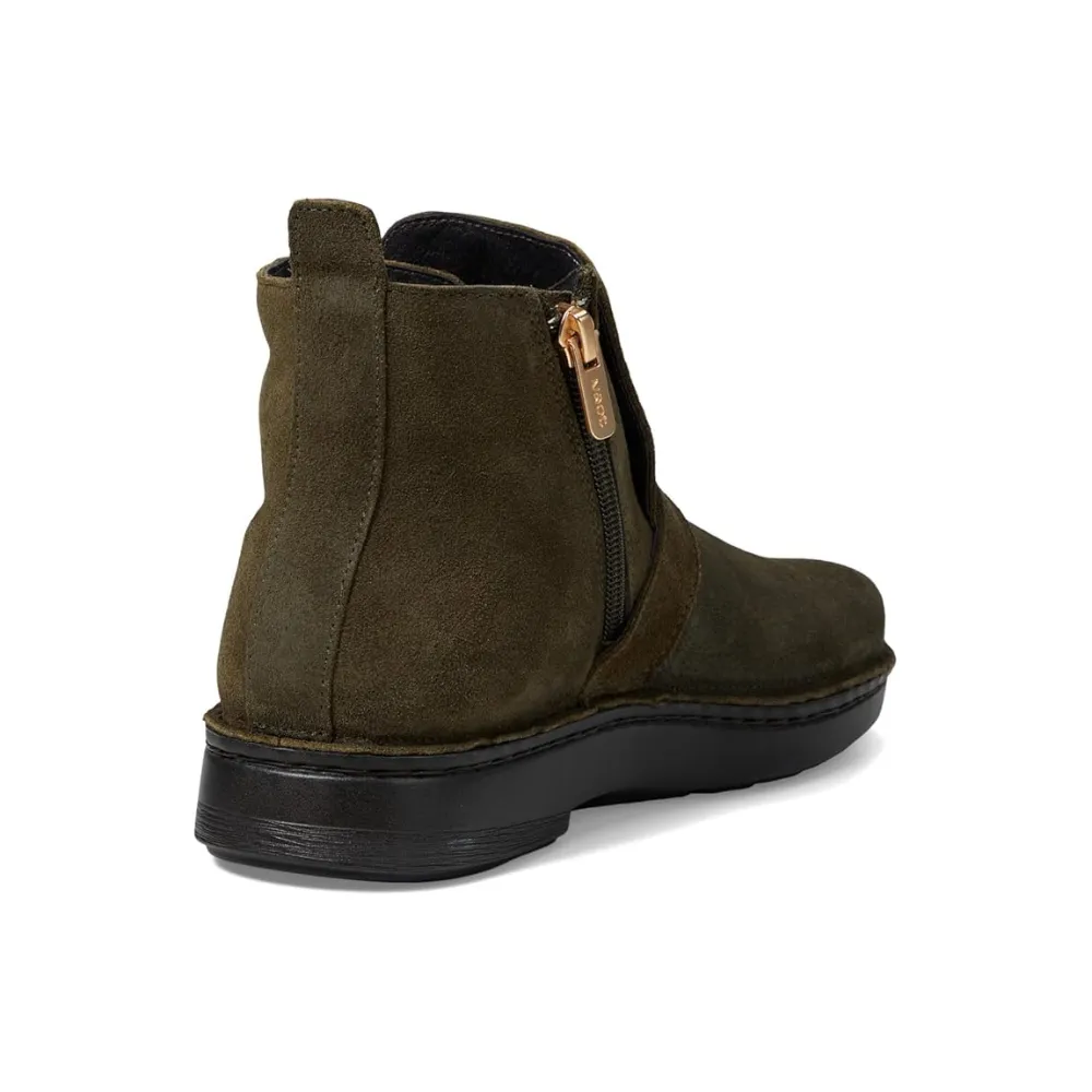 Naot Kolmer Olive Suede Ankle Boot (Women's) Winter Expedition Boots