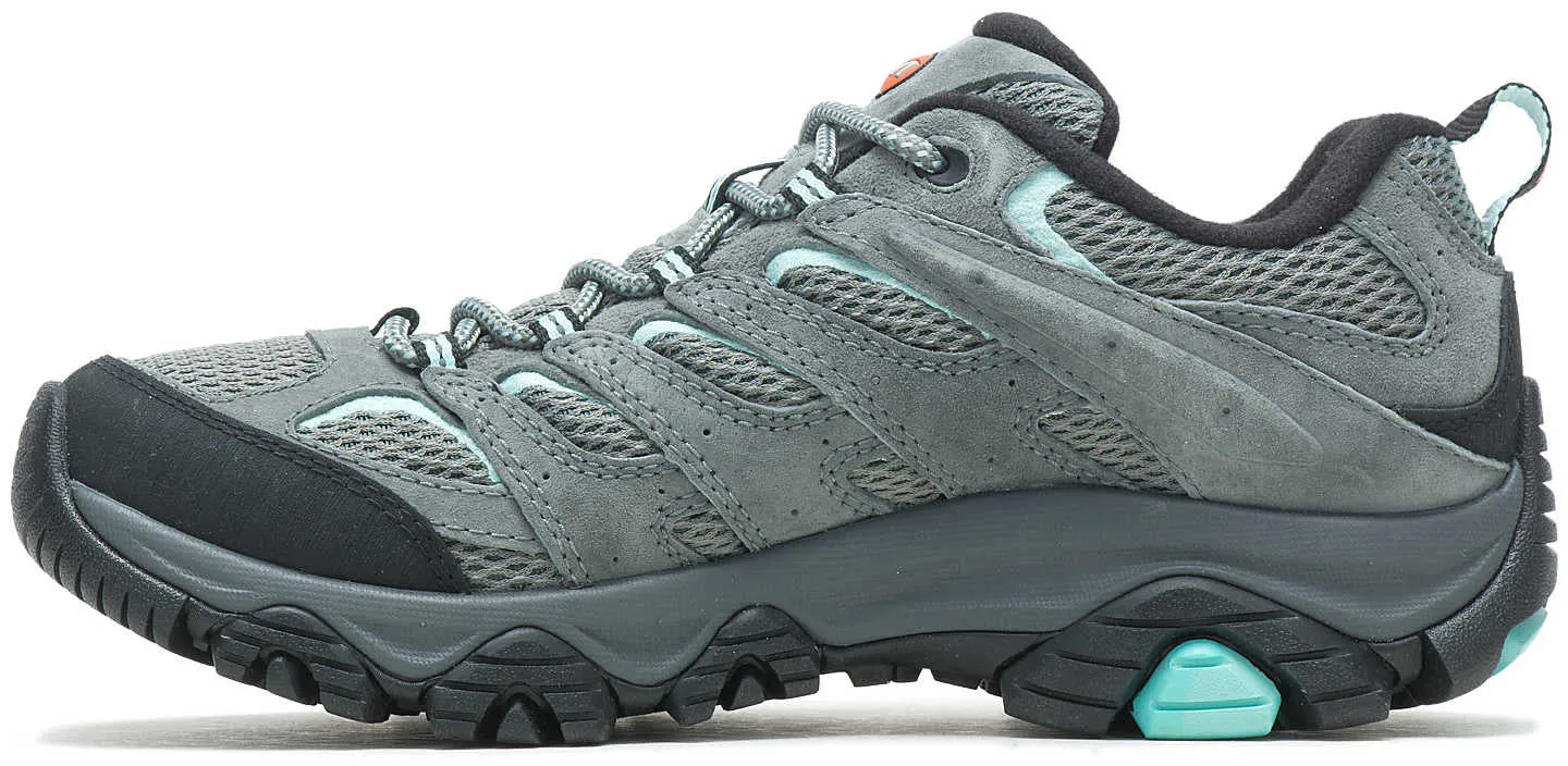 Merrell Moab 3 GORE-TEX Womens Walking Shoes - Grey All Terrain Comfort