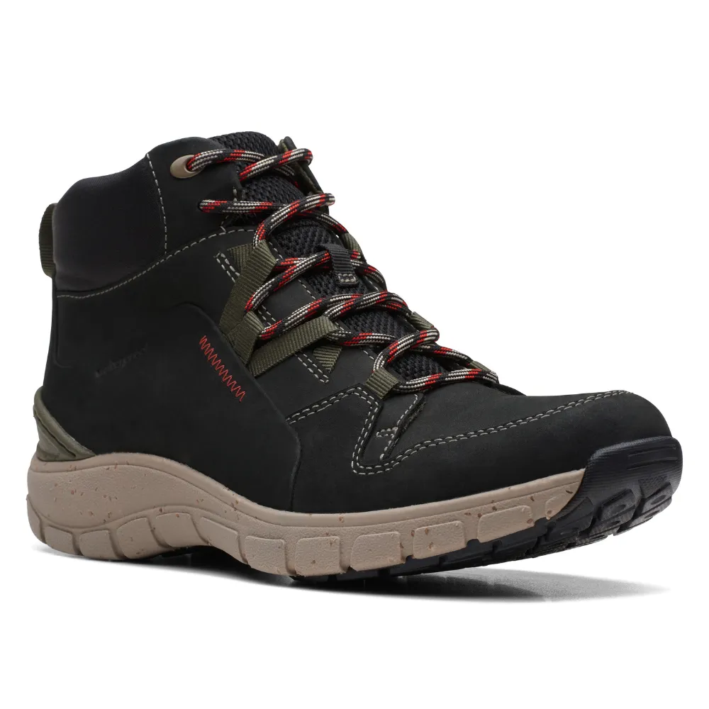 Clarks Wave Summit AP Black Combi Boot (Women's) Snowy Hike Snowy weather