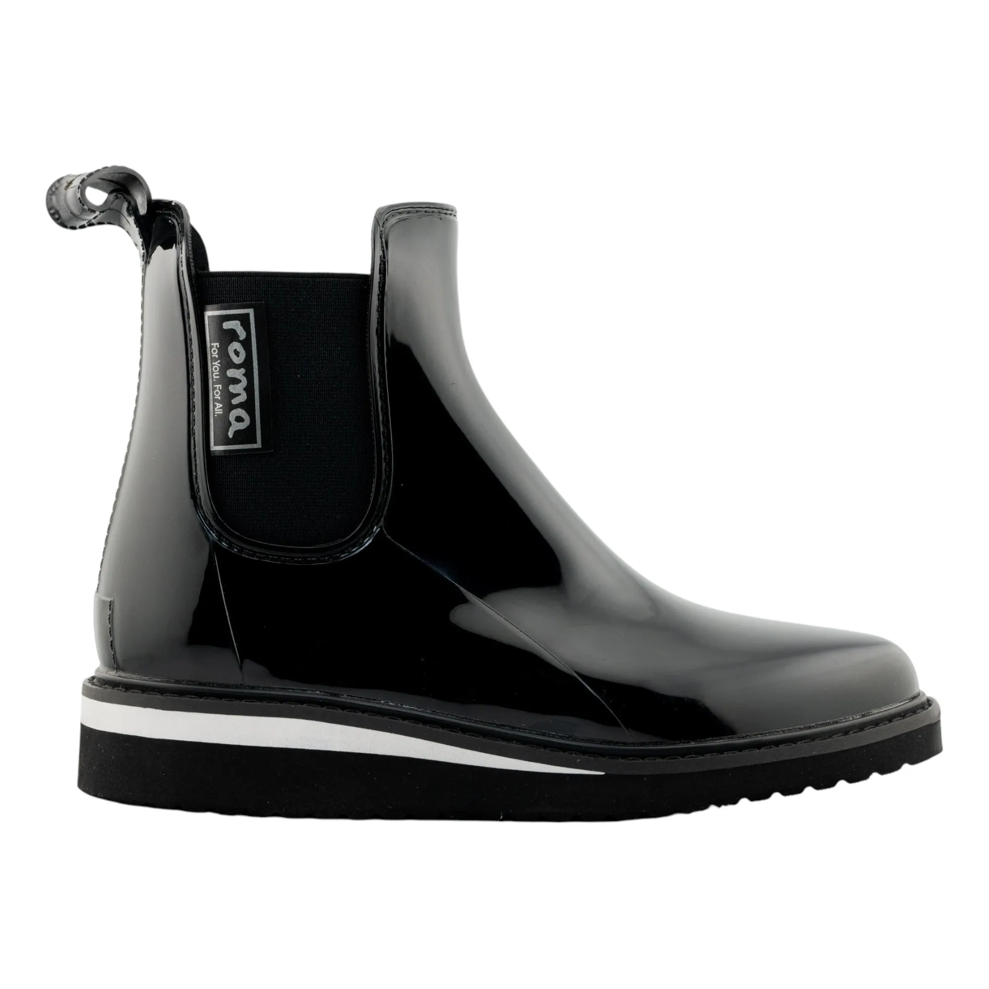 Urban Style Ava Black Women's Rain Boots