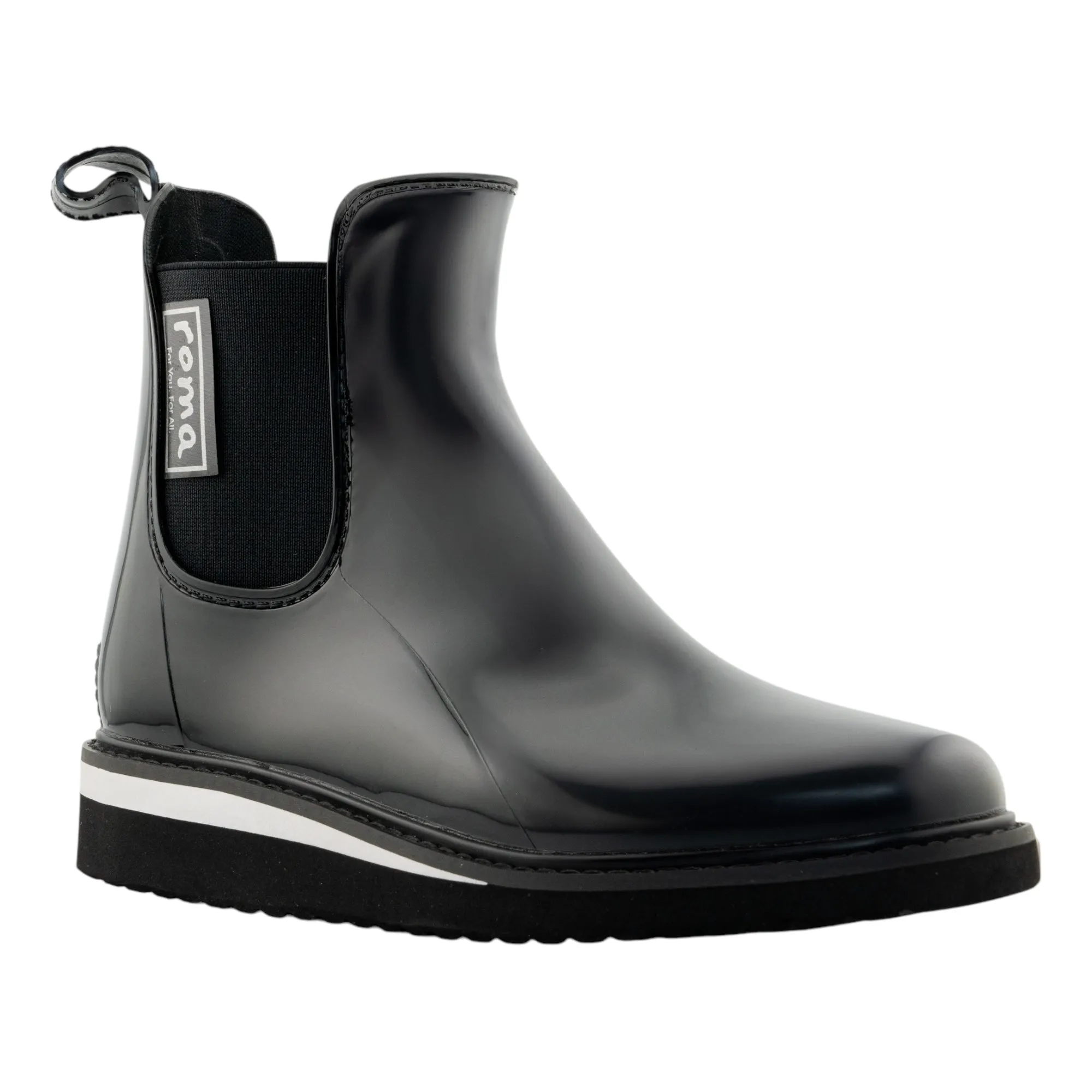 Ava Black Women's Rain Boots Footwear Protection