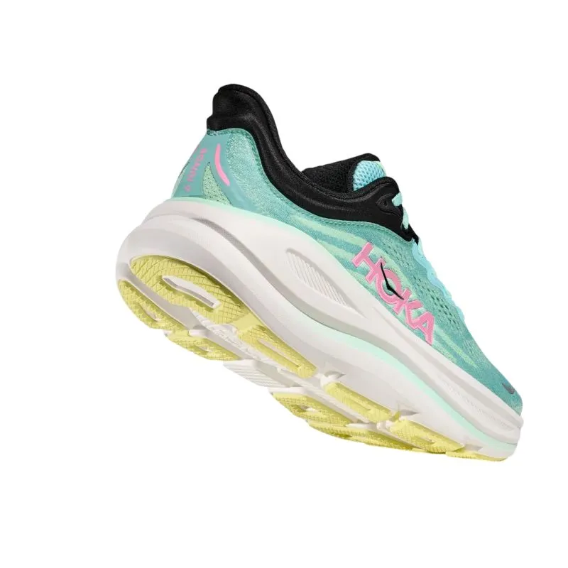 running in wet tracks shoes Reliable Construction HOKA Bondi 9 B Womens Running Shoes
