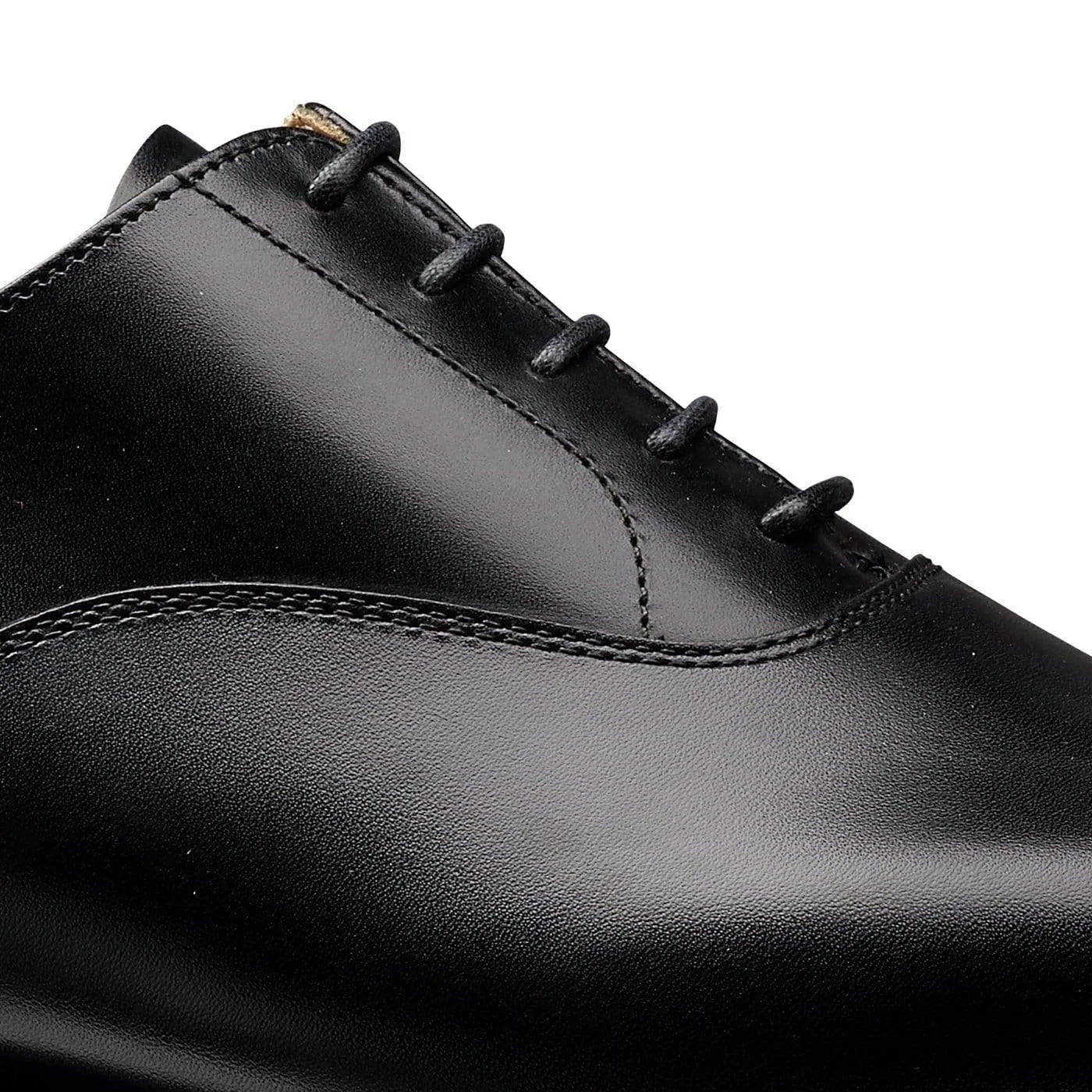 Comfortable Footbed Connaught Black Calf (F Fitting)