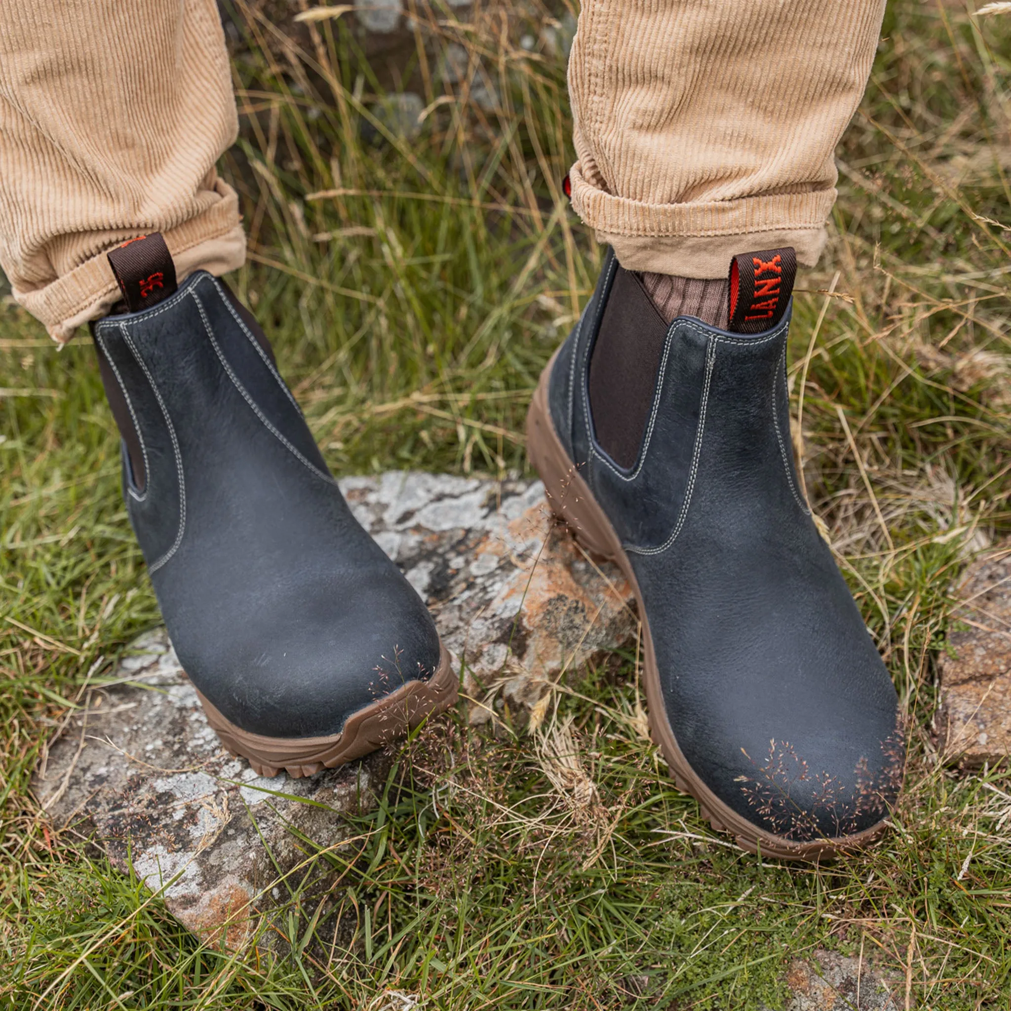 Leather Craft Fit Right RIBCHESTER // NAVY