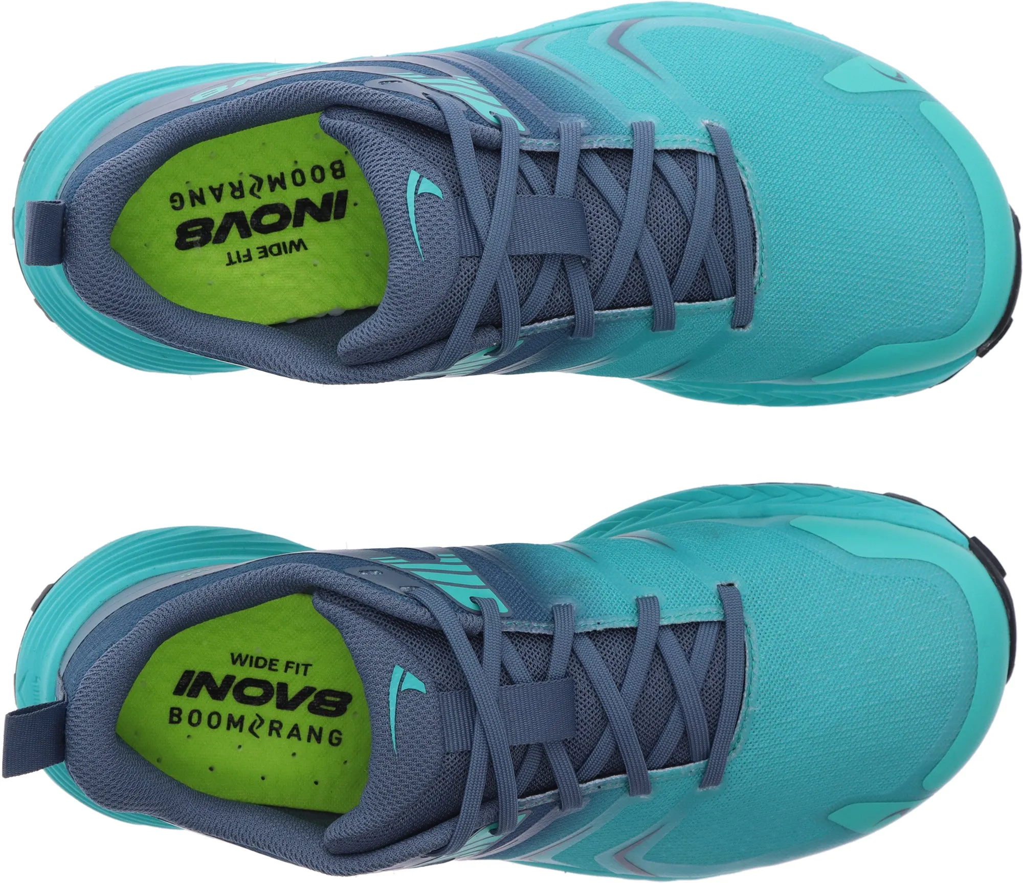 Quick Movement Breathable Material Inov8 TrailTalon Speed Womens Trail Running Shoes - Green