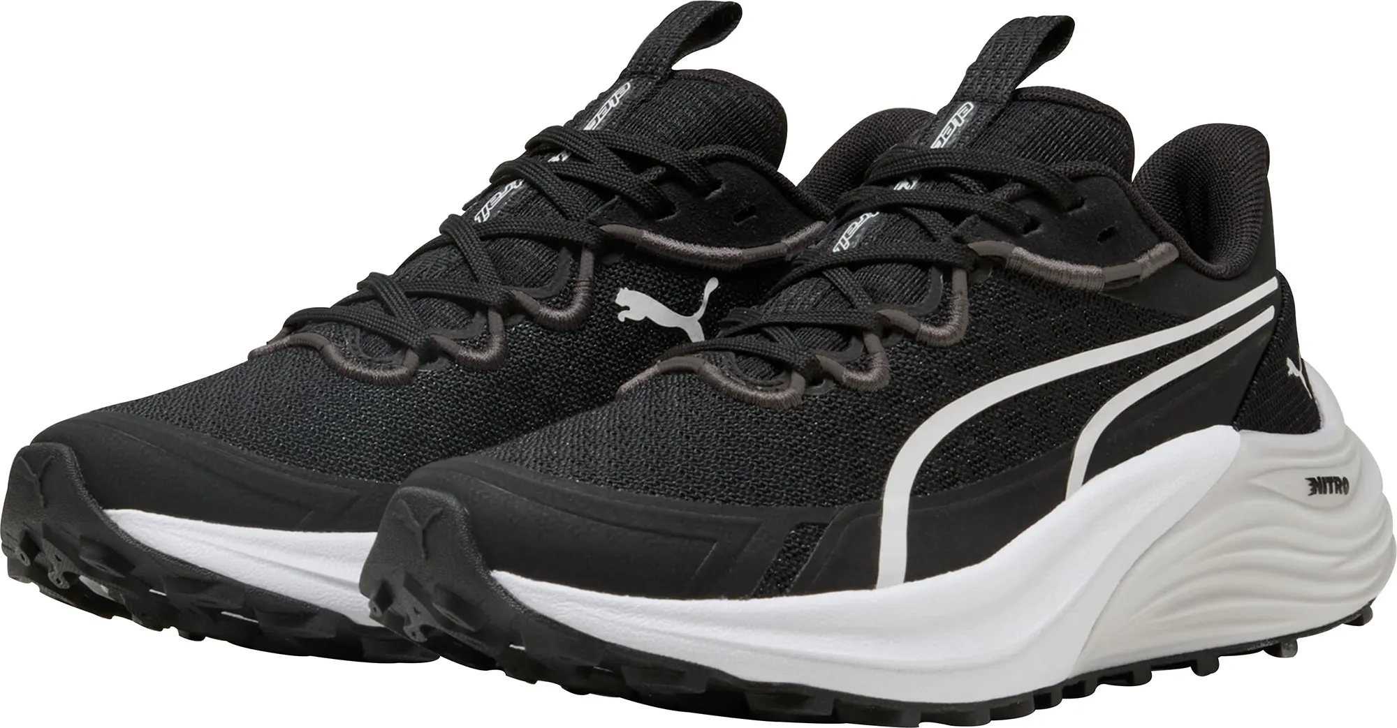 Sport Recovery Beach Workout Puma Electrify Nitro 4 Womens Trail Running Shoes - Black