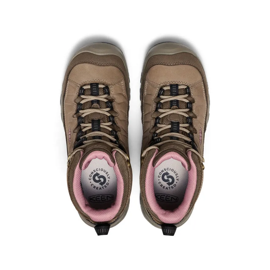 Home Gym Walk Support Women's Targhee IV Waterproof Hiking Boot  |  Brindle/Nostalgia Rose