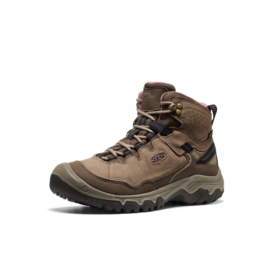 Daily Exercise insulated Women's Targhee IV Waterproof Hiking Boot  |  Brindle/Nostalgia Rose