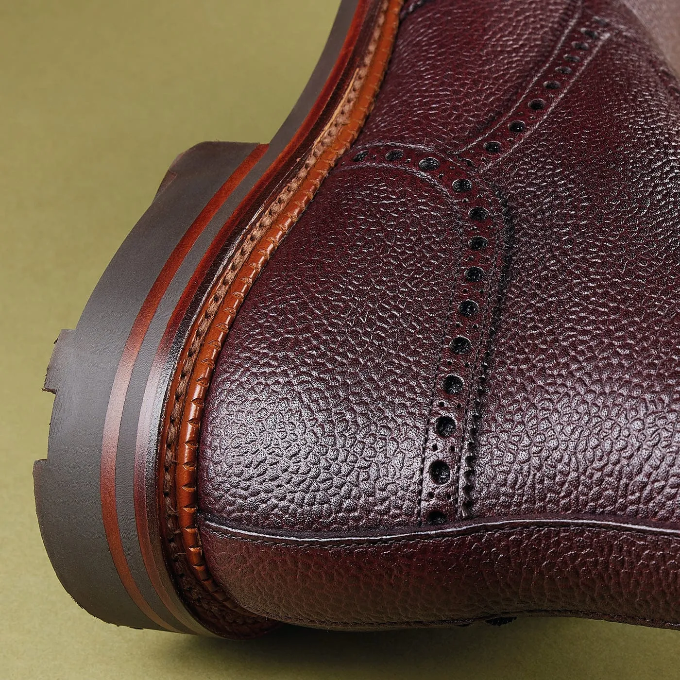 Smart Casual Look Islay Oxblood Zug Grain