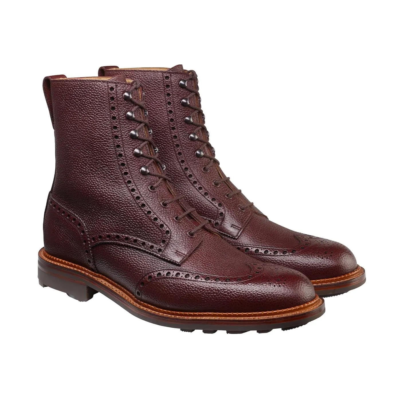 Islay Oxblood Zug Grain Classy Step