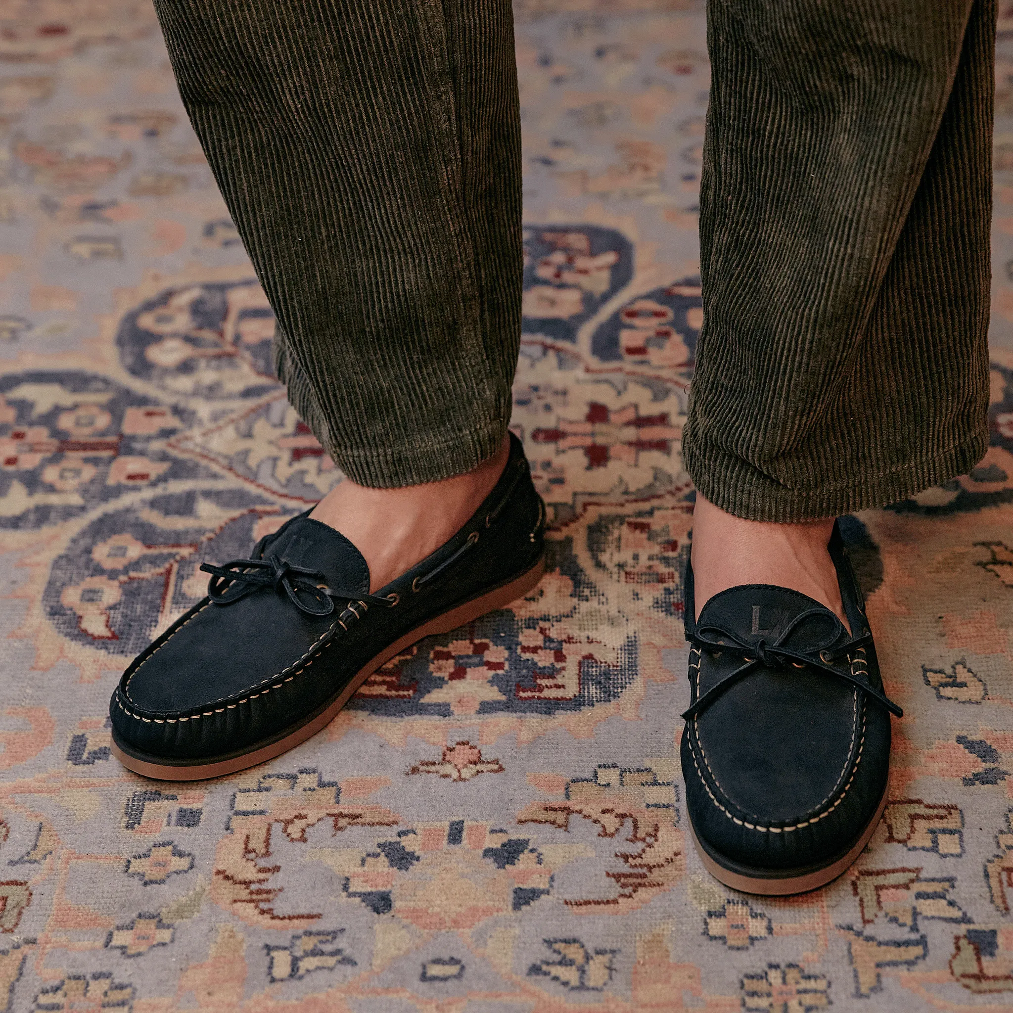 All Day Leather Comfort FARNDON // BLACK GRAINED