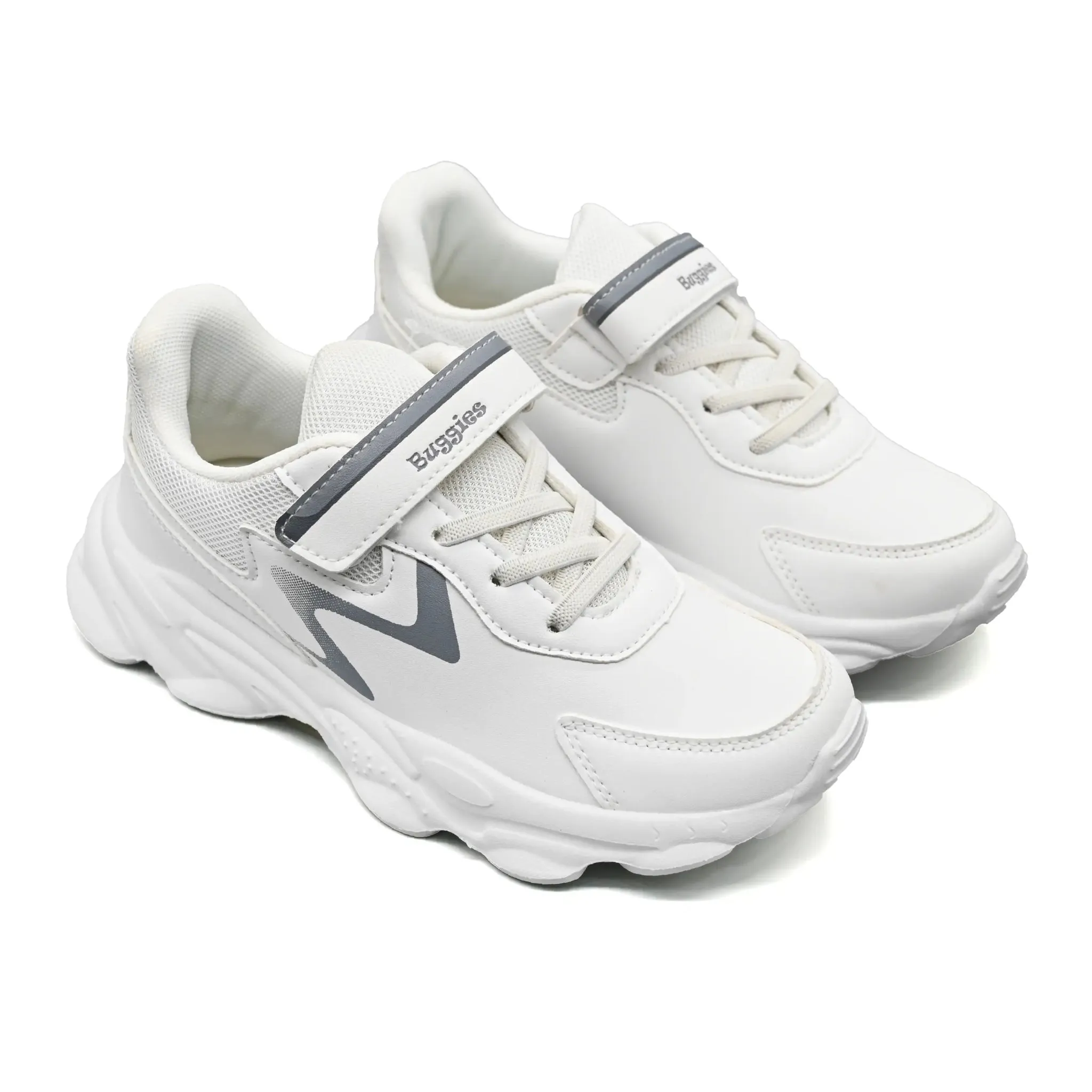 Buggies Enzo Kids Shoes - White Route Walk