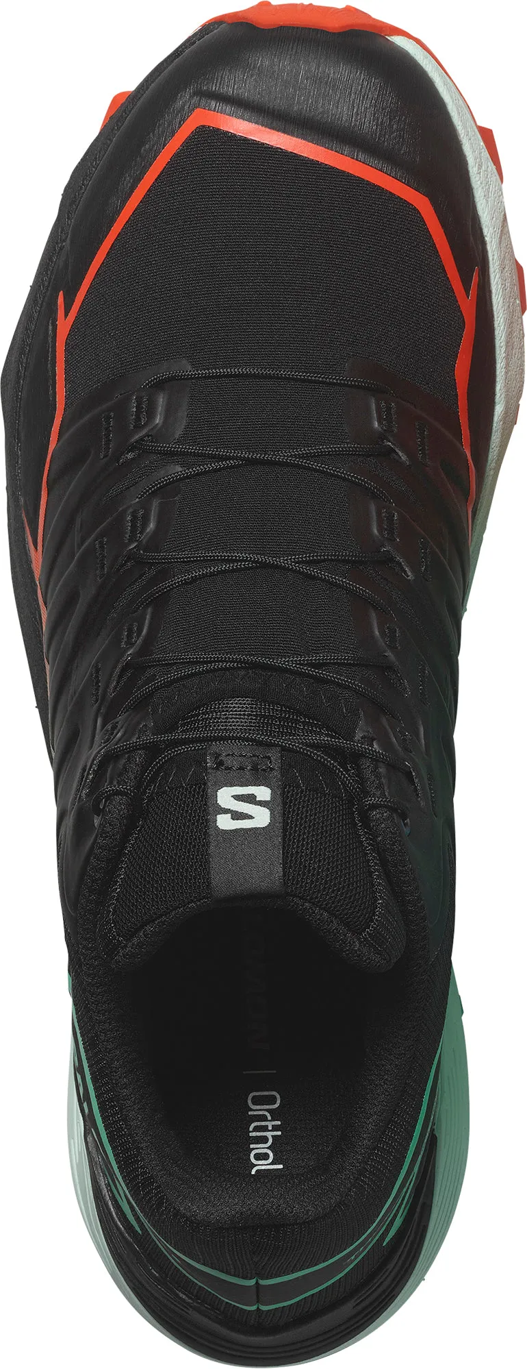 Trail Motion Foot Therapy Salomon Thundercross Womens Trail Running Shoes - Black