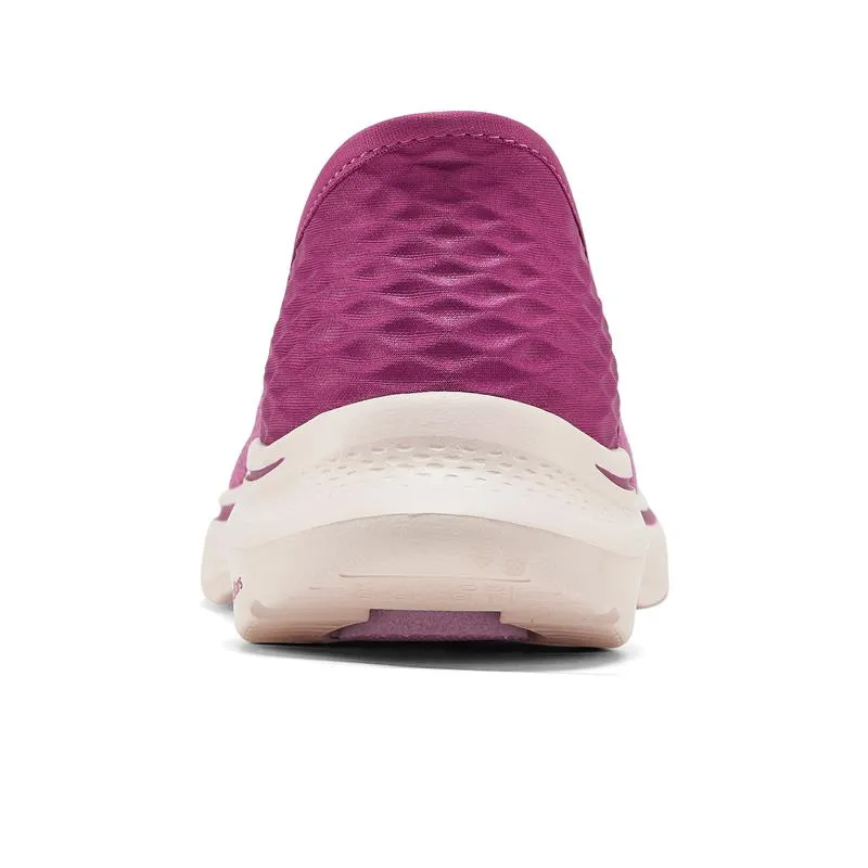 Sleek Slip On Day Comfort Shoes SLIP-INS: GO WALK 7 - 125219/PLUM