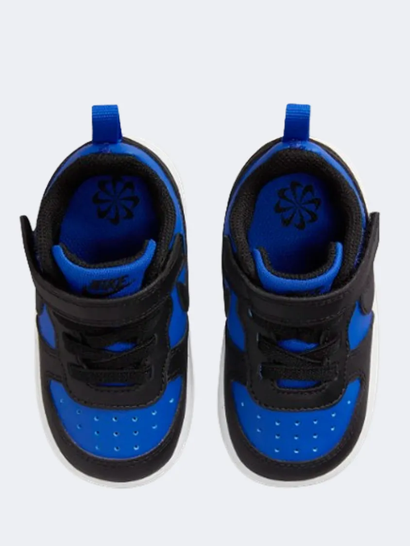 Nike Court Borough Recraft Infant-Boys Lifestyle Shoes Game Royal/Black Dance Mode Low Profile