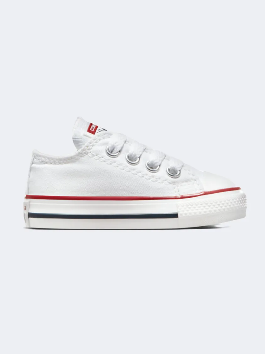 Converse Chuck Taylor All Star Core Infant-Unisex Lifestyle Shoes White Soul Walk Fiber Mix
