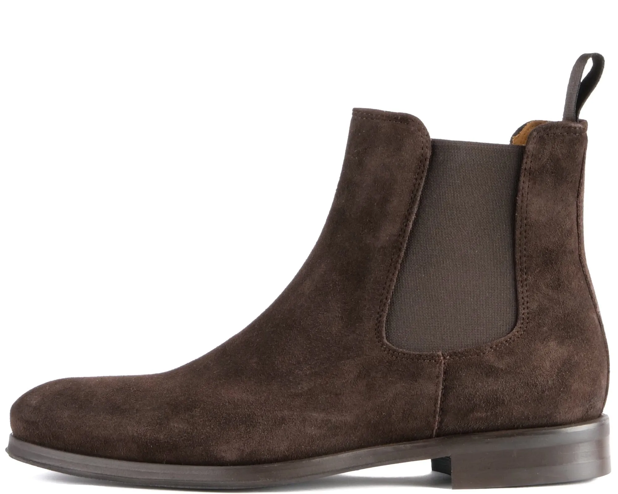 Eastwood Chelsea Boot Brown Suede Vibram Easy Slip Footwear Winter Ready