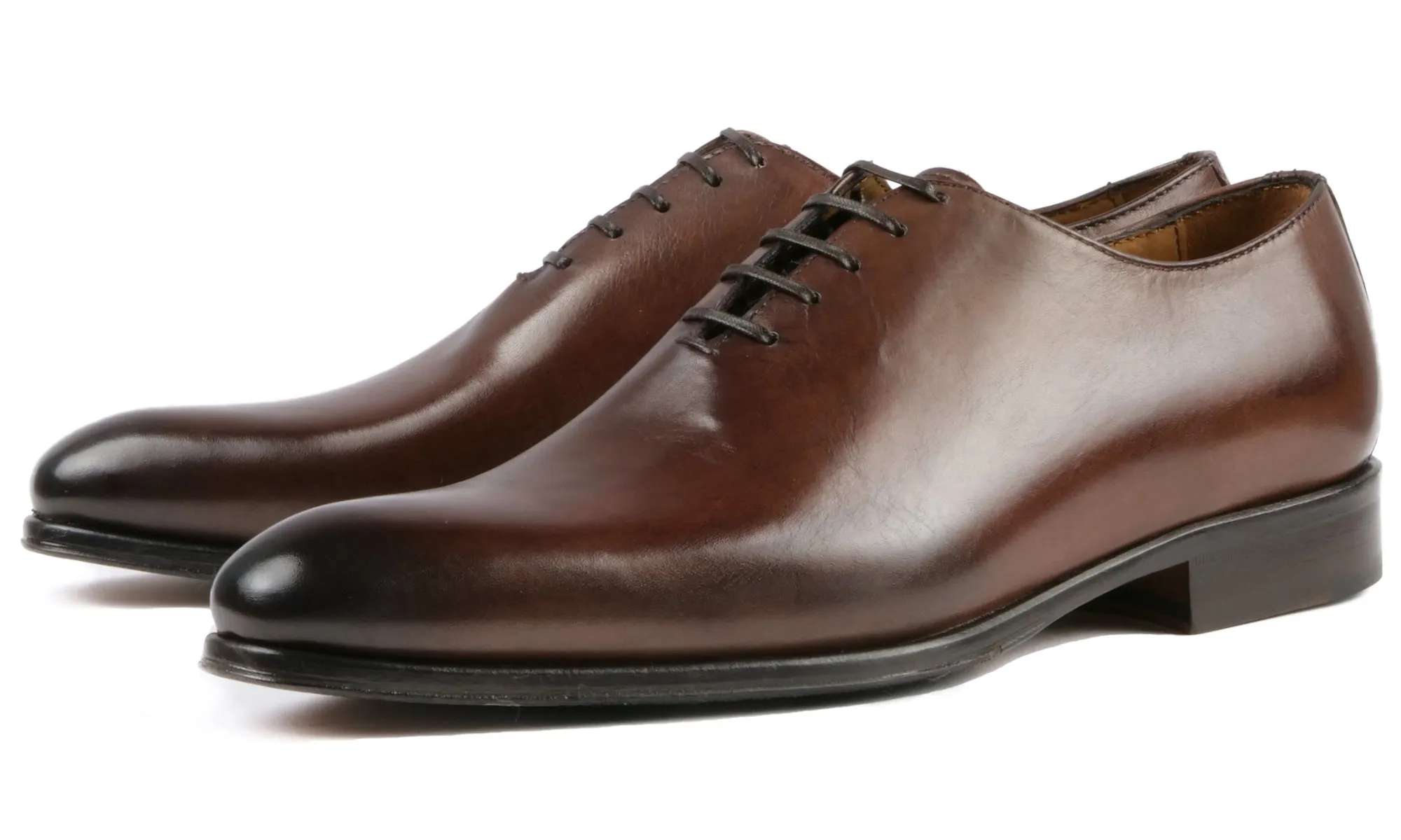 Benson Wholecut Oxford Brown Quick Fit