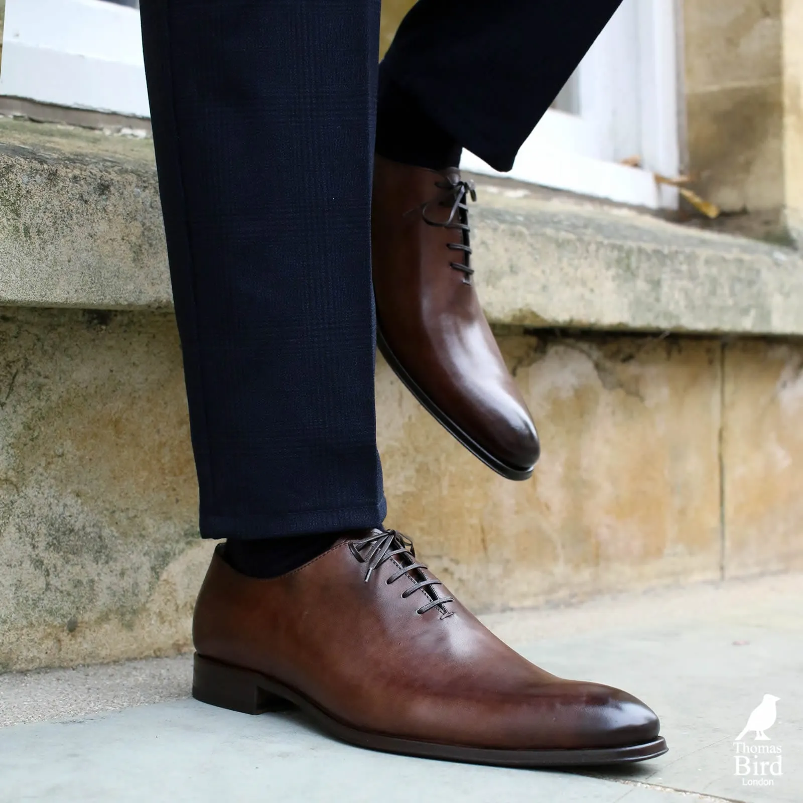 Trendy Benson Wholecut Oxford Brown