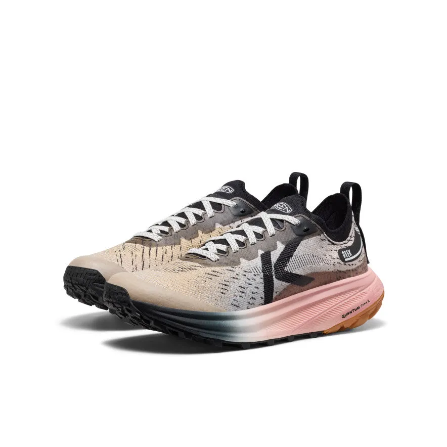Women's Seek Trail Running Shoe  |  Black/Sunset Sand White Clean Versatile