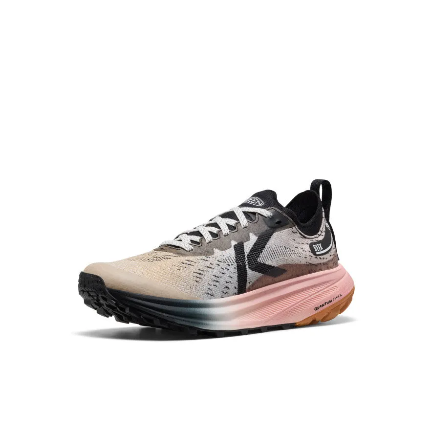 Materials are chosen for breathability and endurance Sweat Wicking Women's Seek Trail Running Shoe  |  Black/Sunset Sand