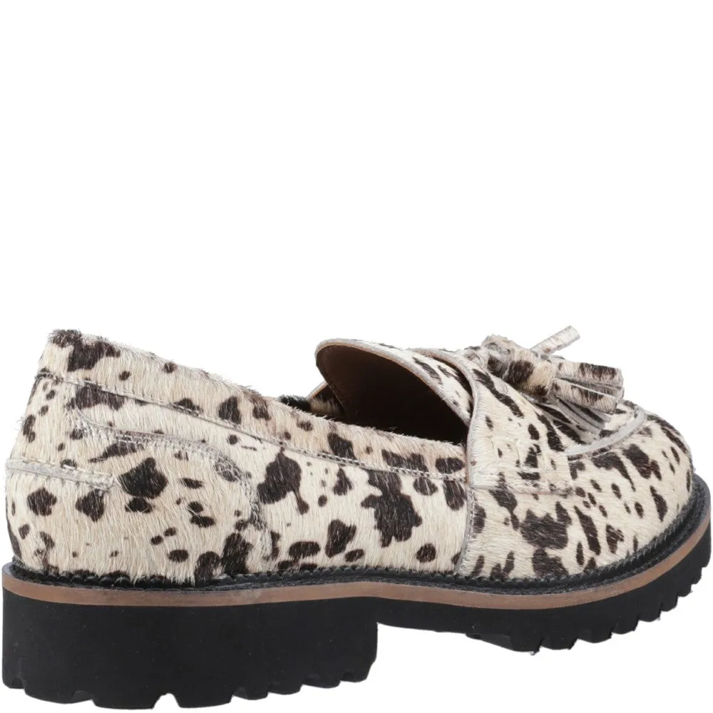 Easy Slip-On Animal Ginny Tassel Loafers