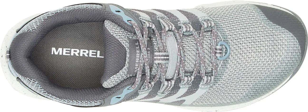 Support Core Merrell Antora 3 Womens Trail Running Shoes - Blue