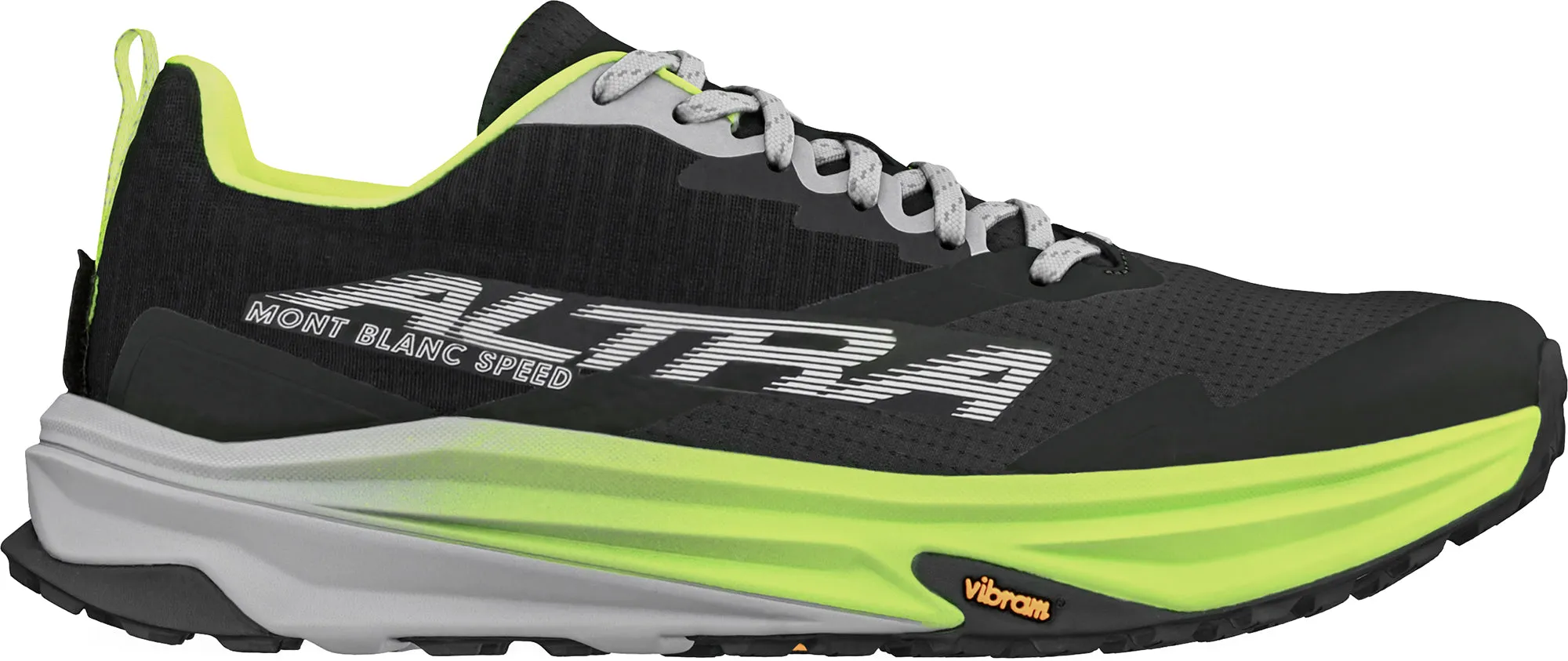 Altra Mont Blanc Speed Womens Running Shoes - Black Back Heel Anti Fatigue