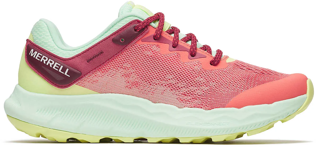 Merrell Antora 4 Womens Trail Running Shoes - Pink Smooth ride