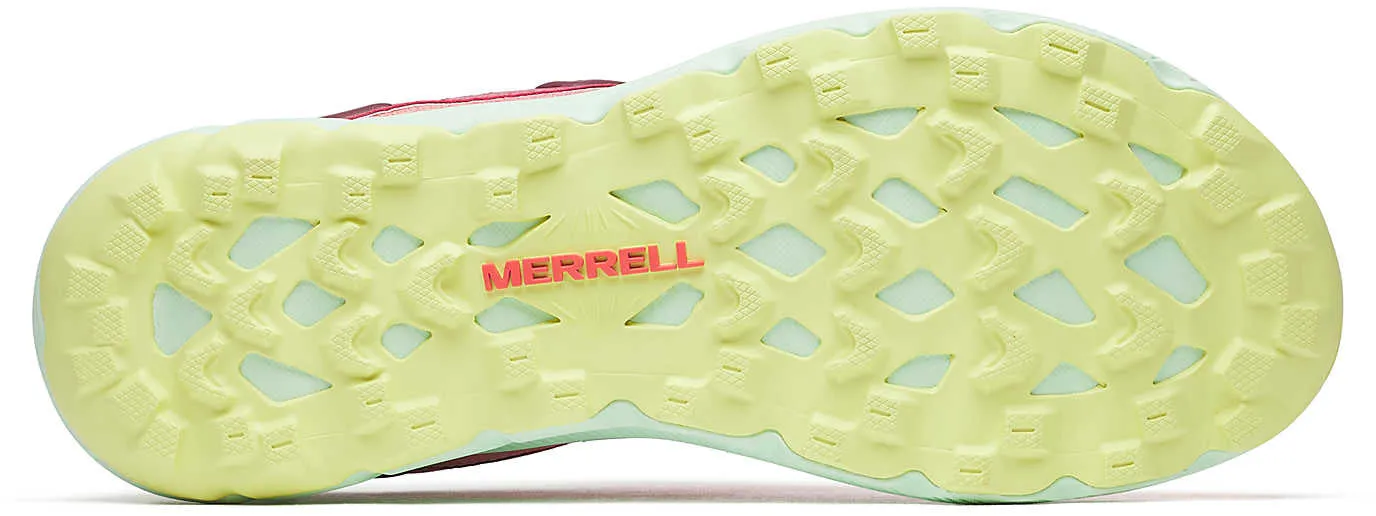 Merrell Antora 4 Womens Trail Running Shoes - Pink Smooth Arch contour