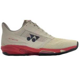 Street Look All Fit Yonex 2025 AD-ACCEL Mens All Court Tennis Shoes - Sand Beige