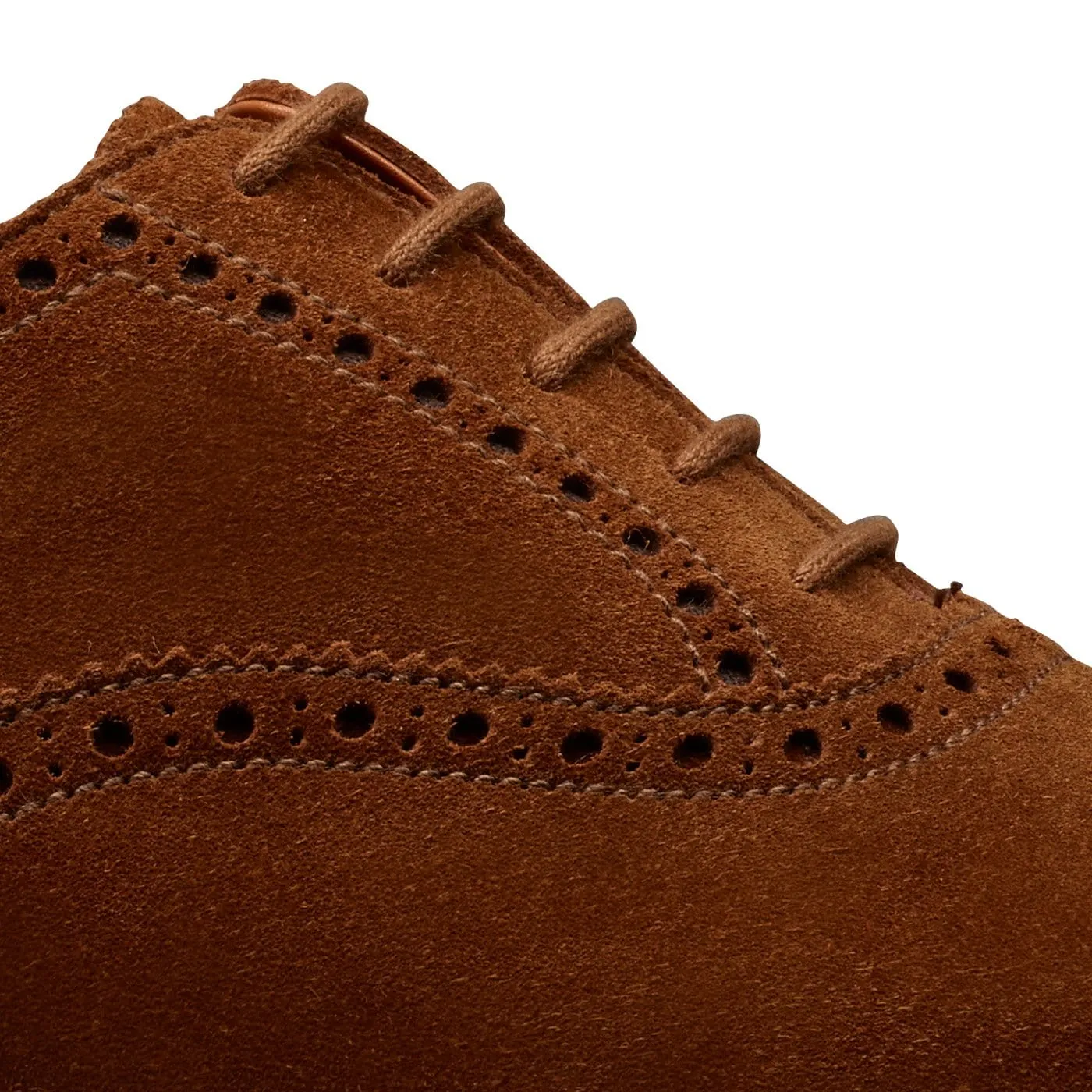 Westfield Tobacco Calf Suede Quick Fashion Style Simple Leather