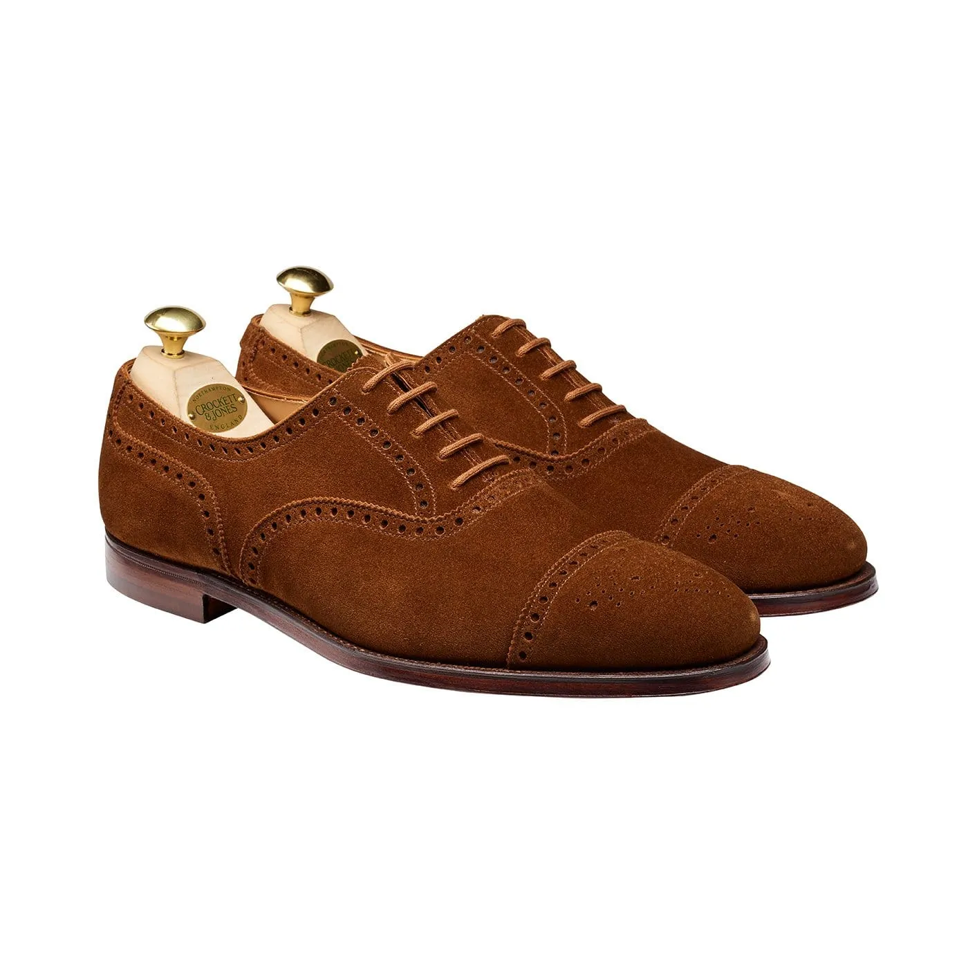 Step Leather Westfield Tobacco Calf Suede