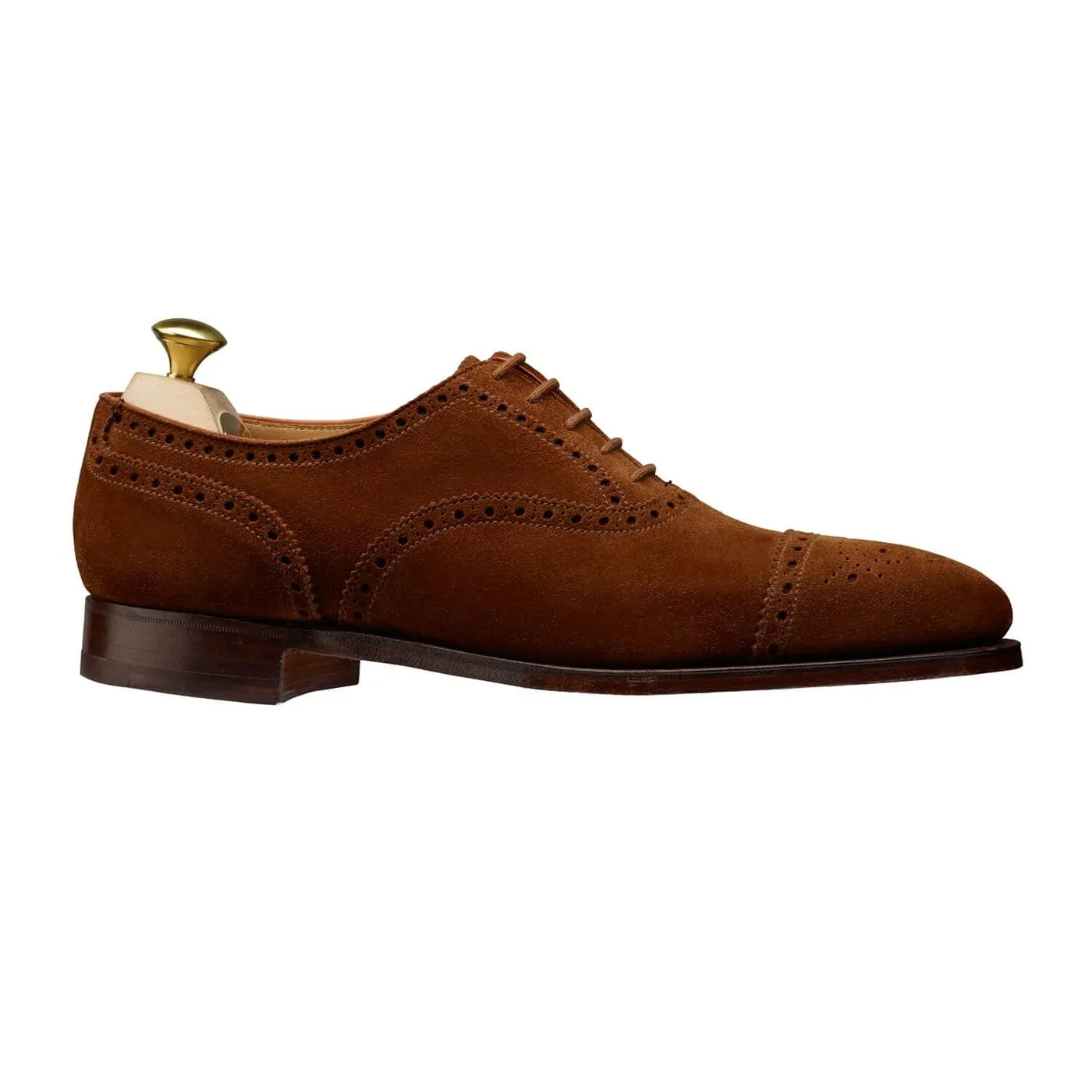 High Comfort Smooth Soles Westfield Tobacco Calf Suede