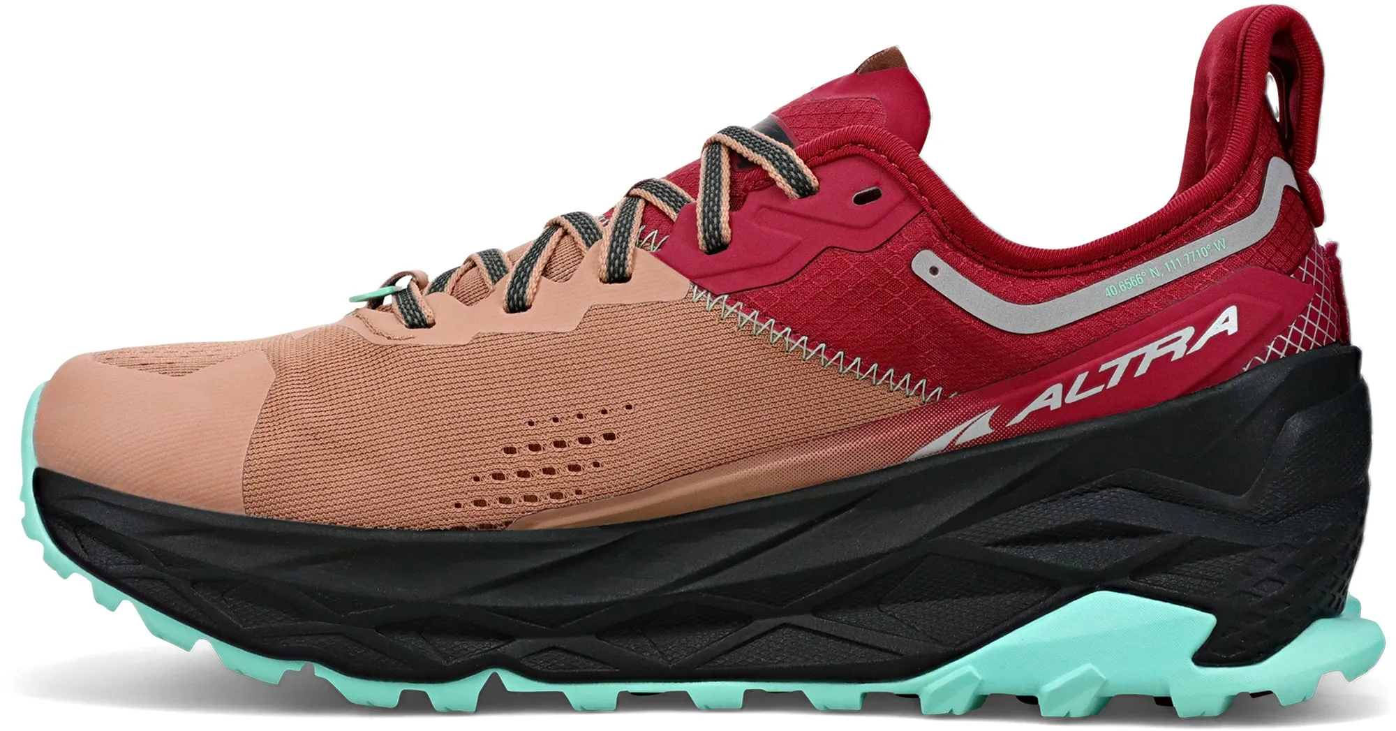 Altra Olympus 5 Womens Trail Running Shoes - Brown Core Support