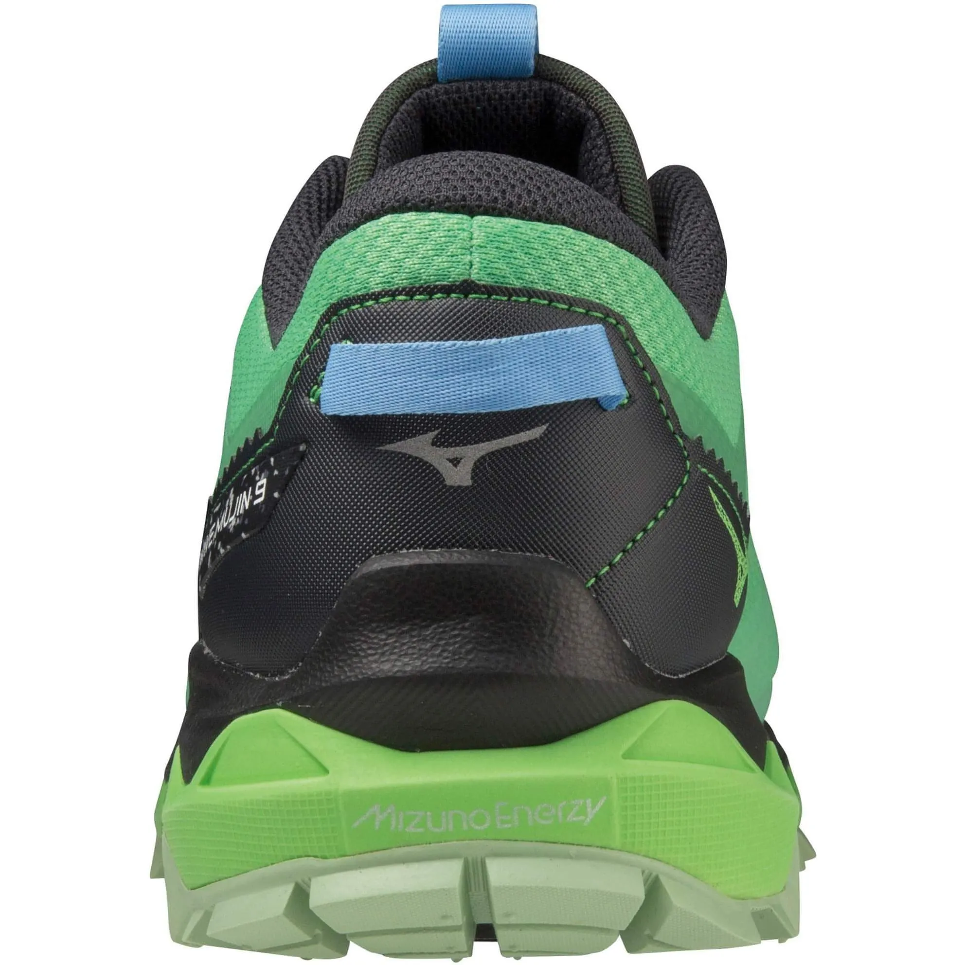 Low Maintenance Mizuno Wave Mujin 9 Mens Trail Running Shoes - Green